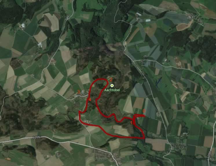 Wandern am Bodensee: Aachtobel