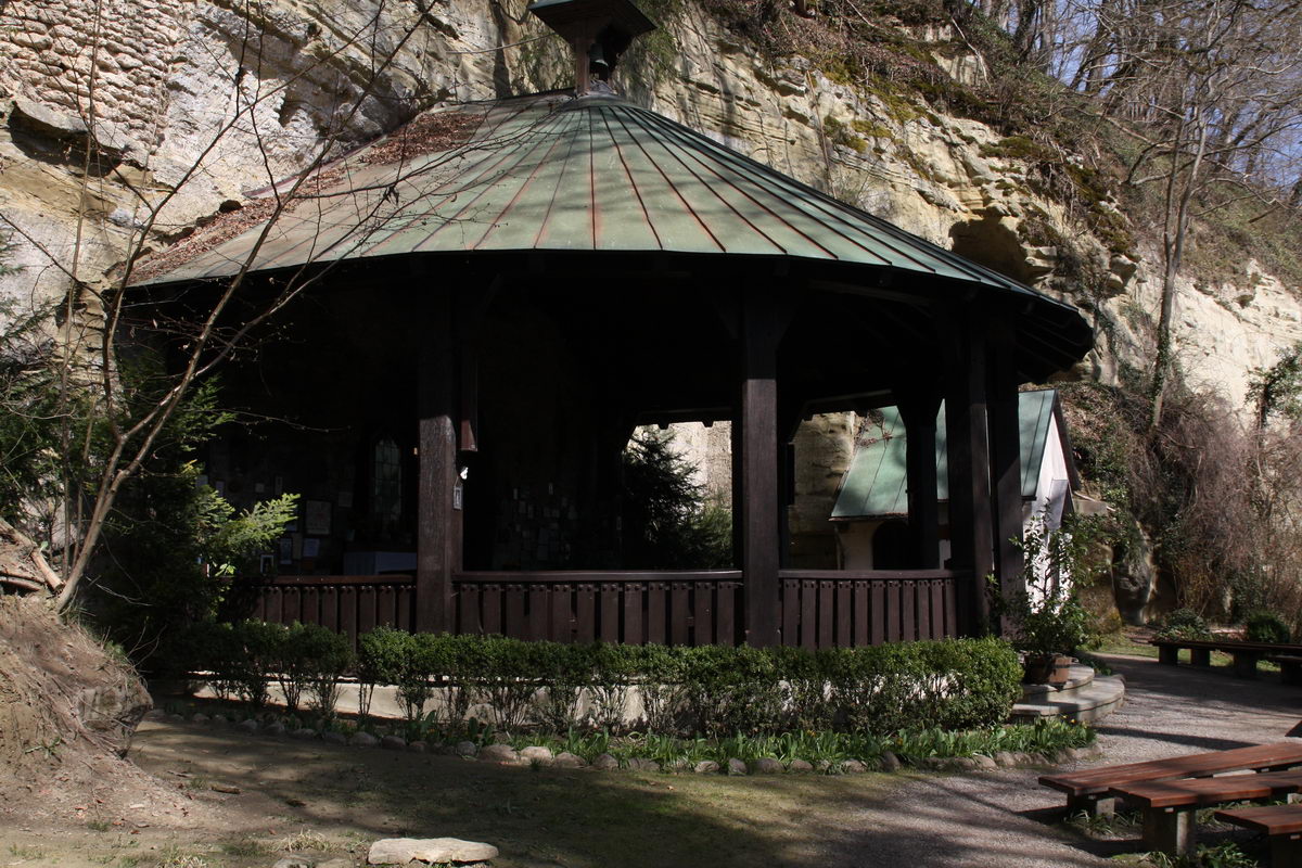 Wallfahrtsort "Maria im Stein" im Aachtobel